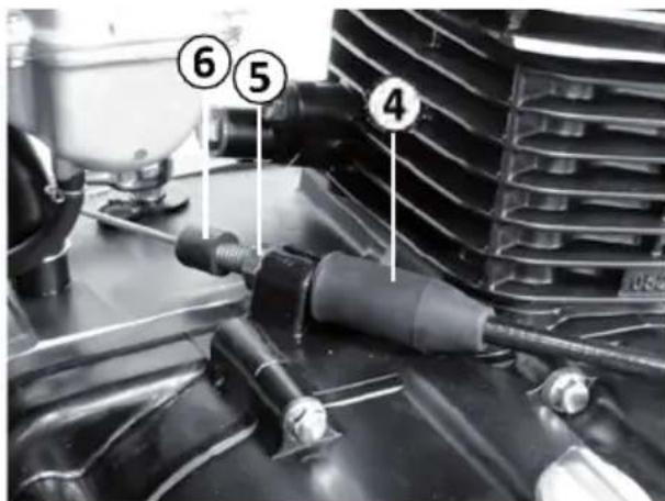 Mash Falcone 125cc (2020) - Réglage de l'embrayage (garde) - 2