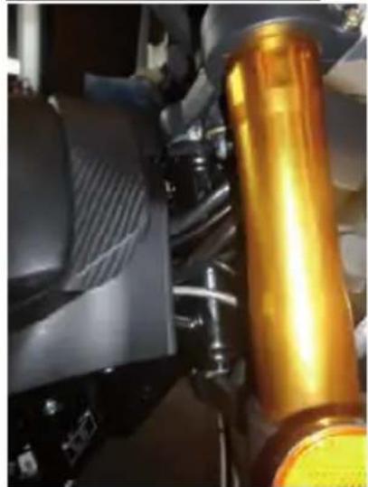 Mash Falcone 125cc (2020) - Emplacement des numeros de série - 1