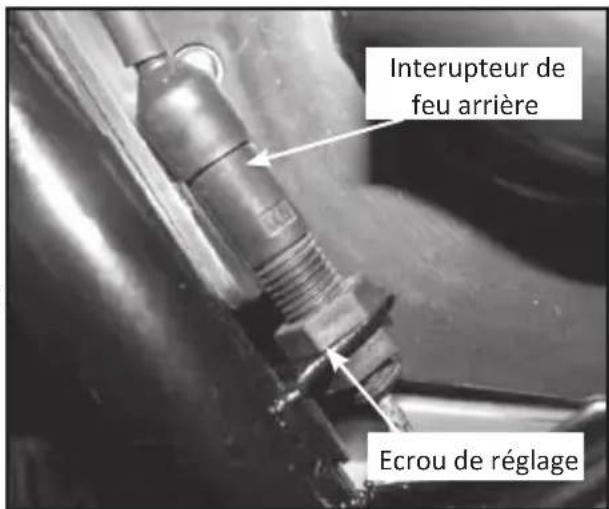 Mash Five Hundred 400cc (2016) - Réglage de la lampe de frein arrêté - 1