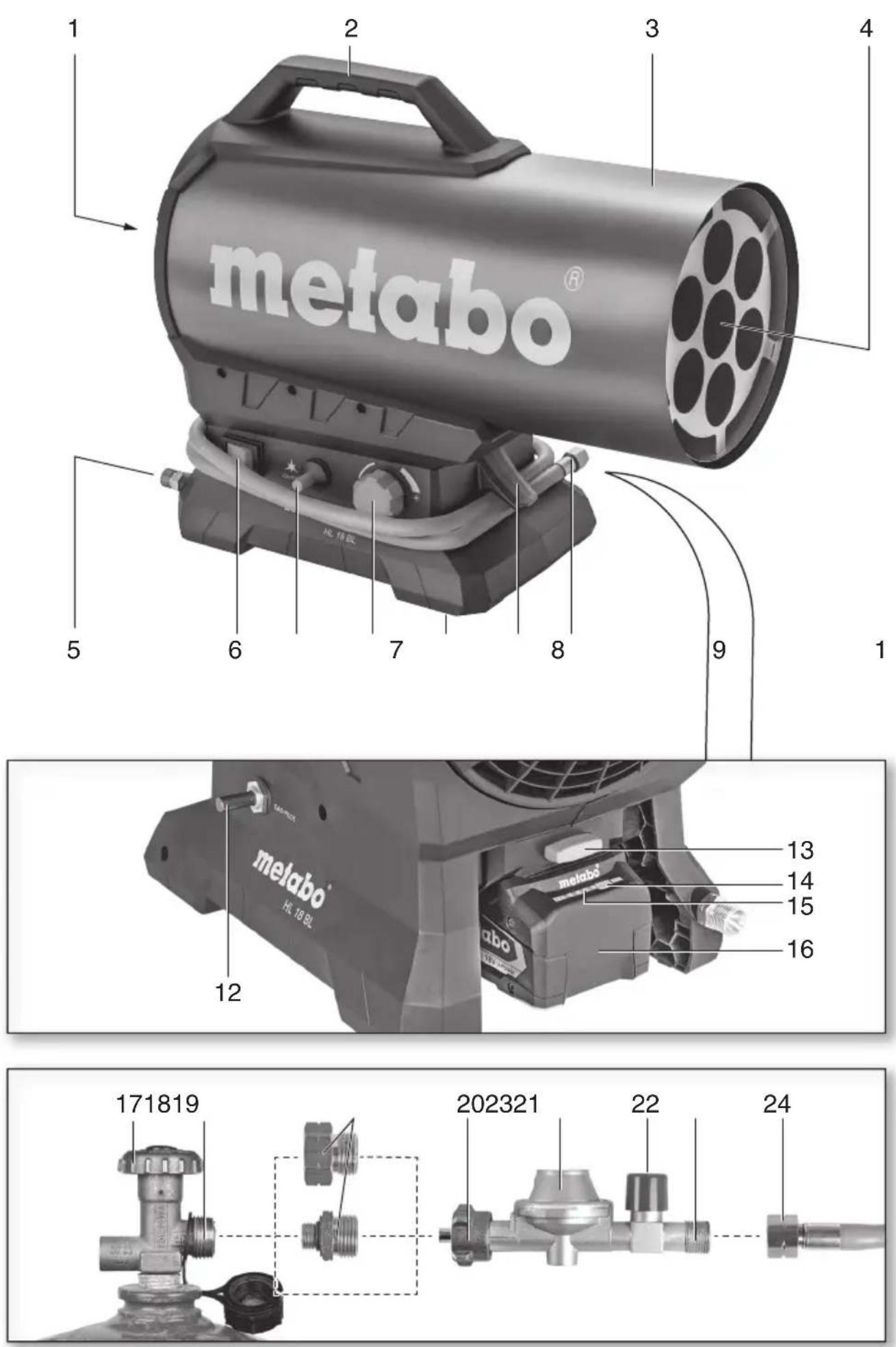 METABO HL 18 BL - 1