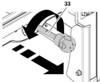 METABO UK 333 - Tige de traction pour la fonction de coupe - 1