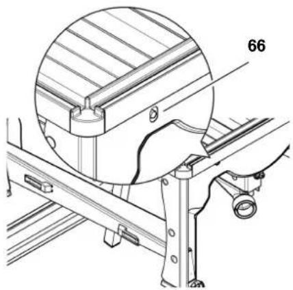 METABO UK 333 - Reglage de I'amortisseur - 1