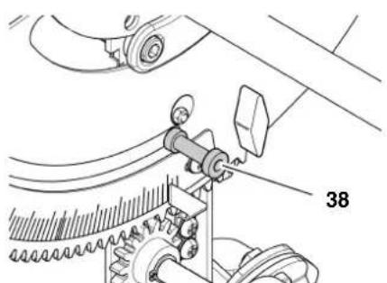 METABO UK 333 - Leva di limitazione dell'inclinazione - 1