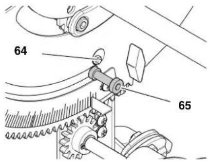 METABO UK 333 - Regolazione della corsa della battuta - 1