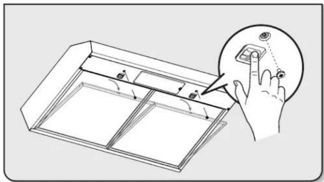 MAYTAG WVU17UC0JB - Préparation de la hotte - 1