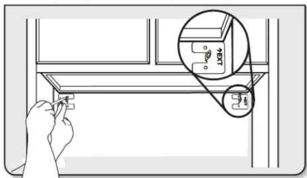 MAYTAG WVU17UC0JB - Marquage de l'emplacement des trous - 1