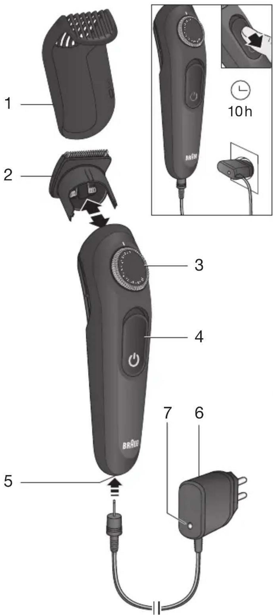 BRAUN BT3222 - 1