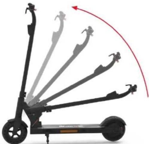 DENVER SEL80140F - Déplier le scooter électrique - 1