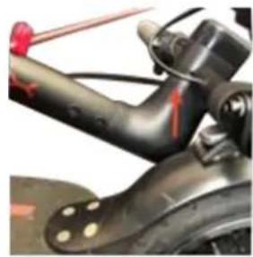 DENVER SEL85360F - Dépliage du scooter - 3