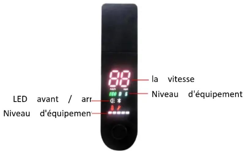 DENVER SEL85350 MK2 - Éléments de commande et écran - 1