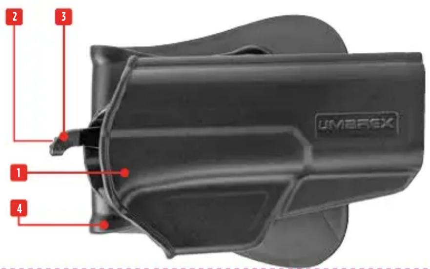 Umarex Paddle Holster - PADDLE HOLSTER - 1