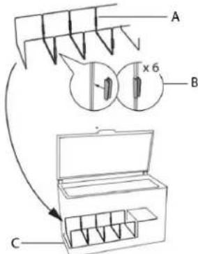 WHIRLPOOL WZC3209LW - Installing Sliding Rail (on some models) - 1
