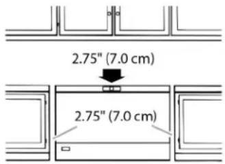 WHIRLPOOL WZC3209LW - Ventilation and Clearance - 1