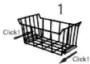 WHIRLPOOL WZC3209LW - Position du panier en haut - 1