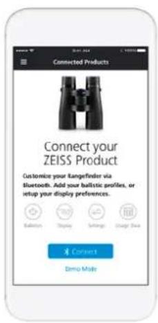ZEISS Victory RF 8x42 - Настройка с помощью приложения ZEISS Hunting APP - 1