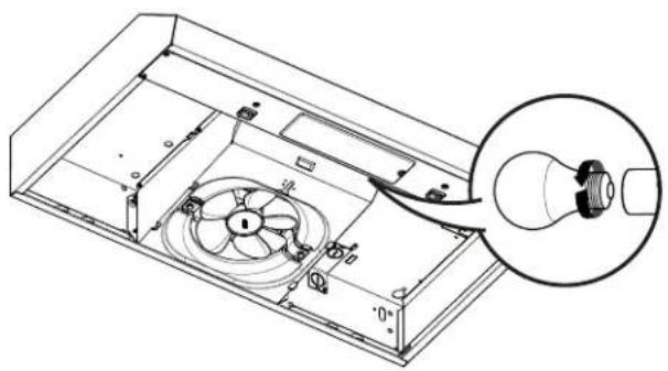 MAYTAG WVU17UC0JS - Replacing the LED Light Bulb - 1
