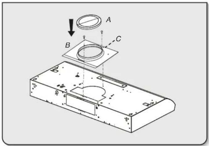 MAYTAG WVU17UC0JS - Marquage et découverte de l'ouverture d'évacuation - 3
