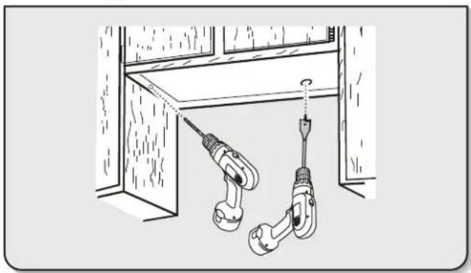 MAYTAG WVU17UC0JS - Marquage et découverte de l'ouverture d'évacuation - 1