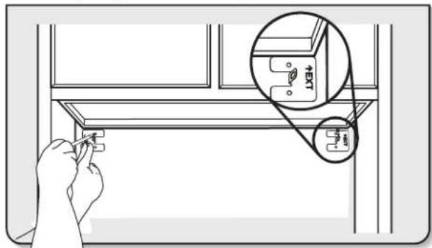 MAYTAG WVU17UC0JS - Marquage de l'emplacement des trous - 1