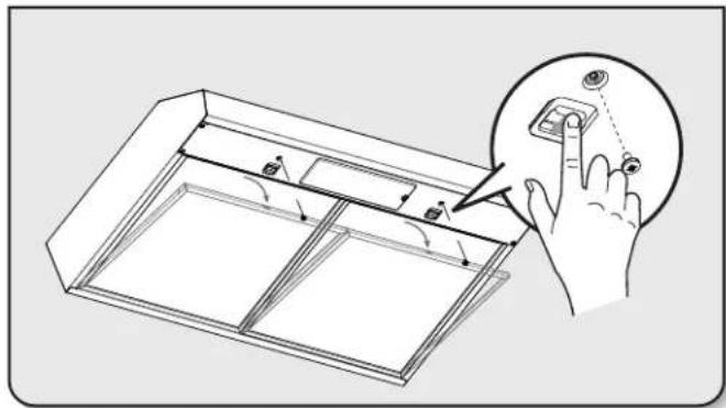 MAYTAG WVU17UC0JS - Préparation de la hotte - 1