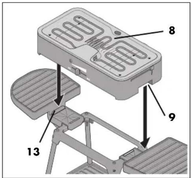 SILVERCREST SEGS 2200 A1 - Assembly as a freestanding device - 7