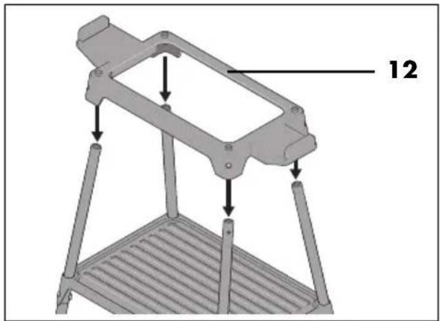 SILVERCREST SEGS 2200 A1 - Assembly as a freestanding device - 4