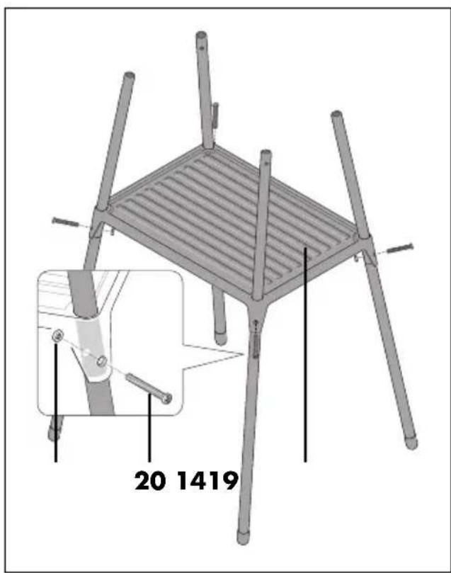 SILVERCREST SEGS 2200 A1 - Montage als staand apparaat - 3