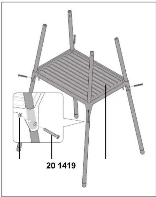 SILVERCREST SEGS 2200 A1 - ţυναρμολόγηση ως επιδαπέδία σύσκεύŋ - 3