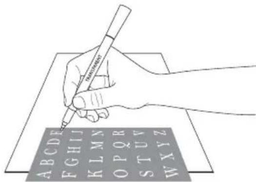 Crelando IAN 275317 - For freehand and stencil work - 2