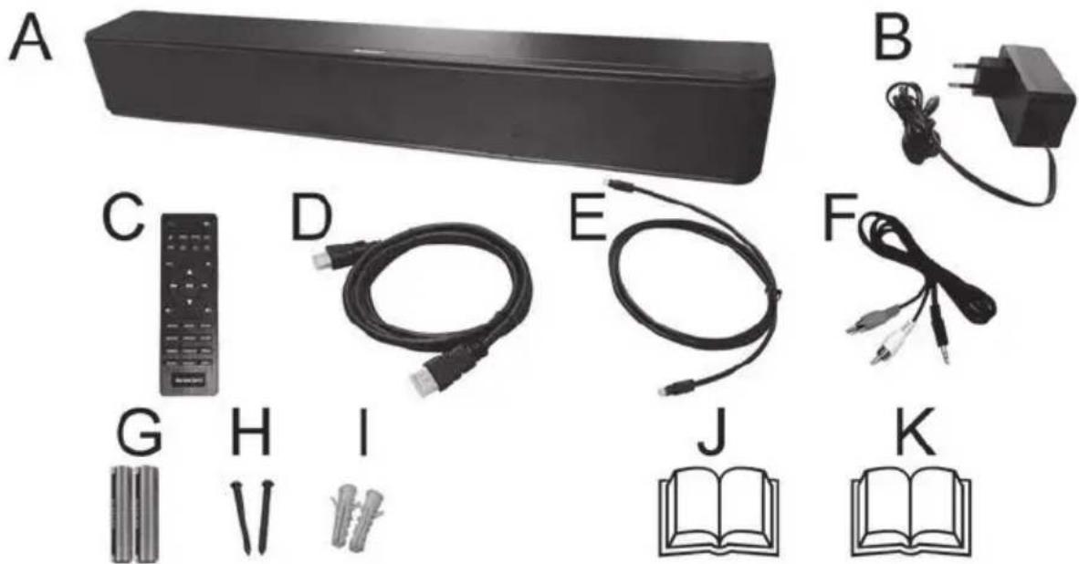 SILVERCREST SSB 30 A1 - Contenido del embalaje - 1