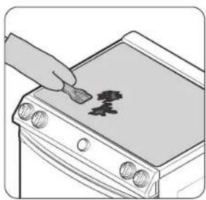 SAMSUNG NE63BB871112AC - como quitar gruesas capas de residuos quemados y adheridos - 1