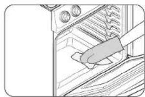 SAMSUNG NE63BB871112AC - Antes de un ciclo de autolimpieza - 1