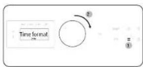 SAMSUNG NE63BB871112AC - To set the Date - 1