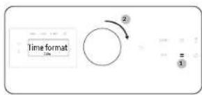 SAMSUNG NE63BB871112AC - Para configurar la hora. - 1