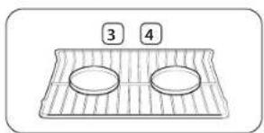 SAMSUNG NE63A6515SS - Using the oven racks - 2