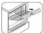 SAMSUNG NE63A6515SS - REPLACING THE RACKS - 3