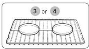 SAMSUNG NX60BB871112AA - To remove an oven rack - 1