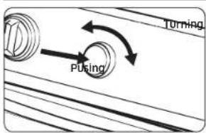 SAMSUNG NX60BB871112AA - How to use dial knob - 1