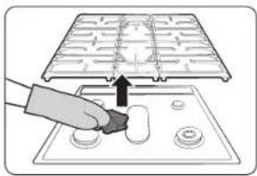 SAMSUNG NX60BB871112AA - Cooktop surface - 1