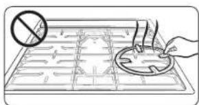 SAMSUNG NX60BB871112AA - Wok grate - 2