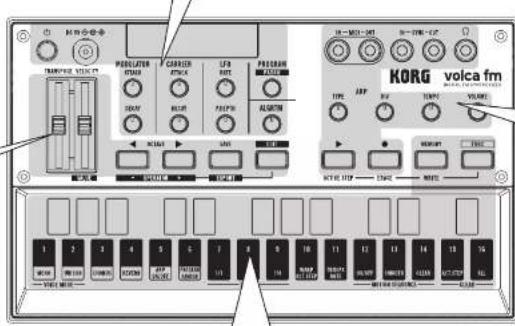 KORG Volca Bass Analog Synthesizer & Sequencer - EETAK - 1