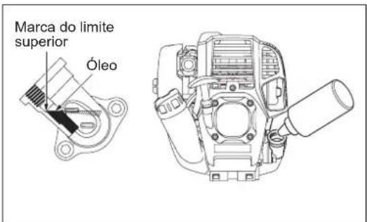 DOLMAR CS246.4C - SUBSTITUIÇÃO DO ÓLEO DO MOTOR - 6