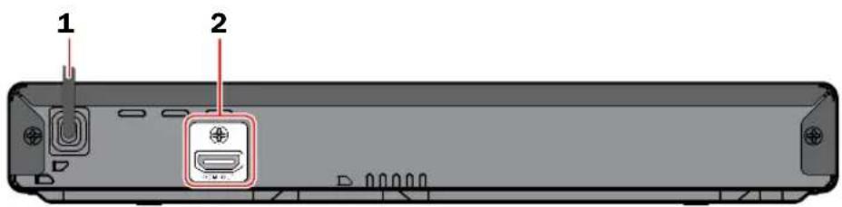 MAGNAVOX MBP1700 - Panneau arrête - 1
