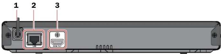 MAGNAVOX MBP5630 - Panneau arrière - 1