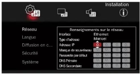 MAGNAVOX MBP5630 - Réglage IP - 1