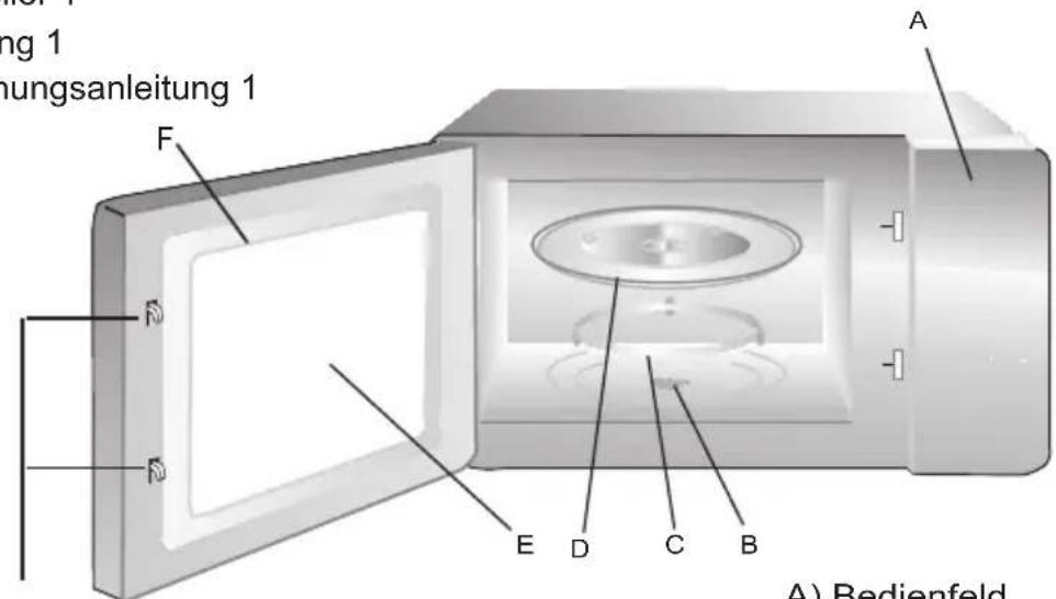 BERTAZZONI F457PROMWSX - Geräteile und Zubehör - 1
