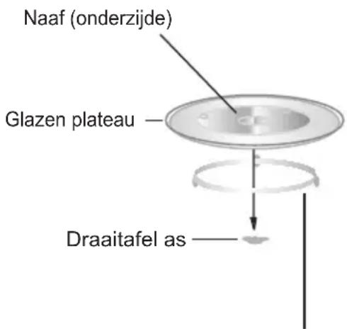 BERTAZZONI F457PROMWSX - Draaitafel monteren - 1