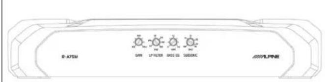 ALPINE R2W8D2 - Recommended Amplifier settings - 1