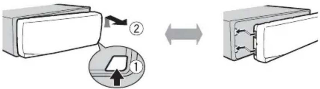 PIONEER DEHS6120BS - Detach Attach - 1
