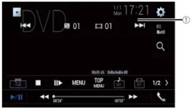 PIONEER AVHW4400NEX - Écran de source video 1 - 1